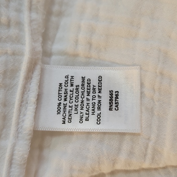 C*A*S*L*O*N Button Up Shirt White Size 3x - Picture 6 of 11